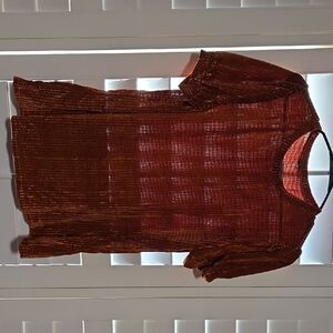 Shimmering Rust Top